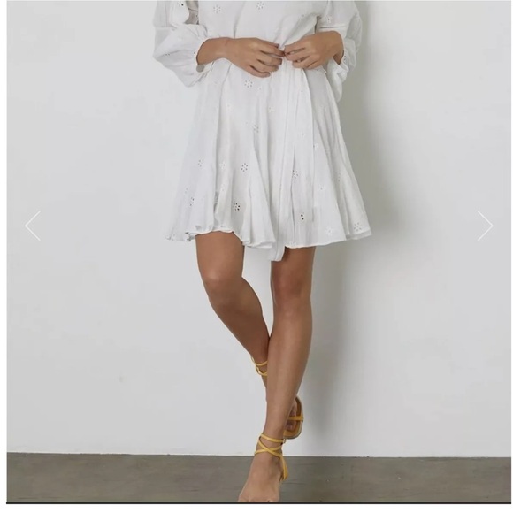 VELVET, GRACIE EYELET DRESS - Picture 2 of 7